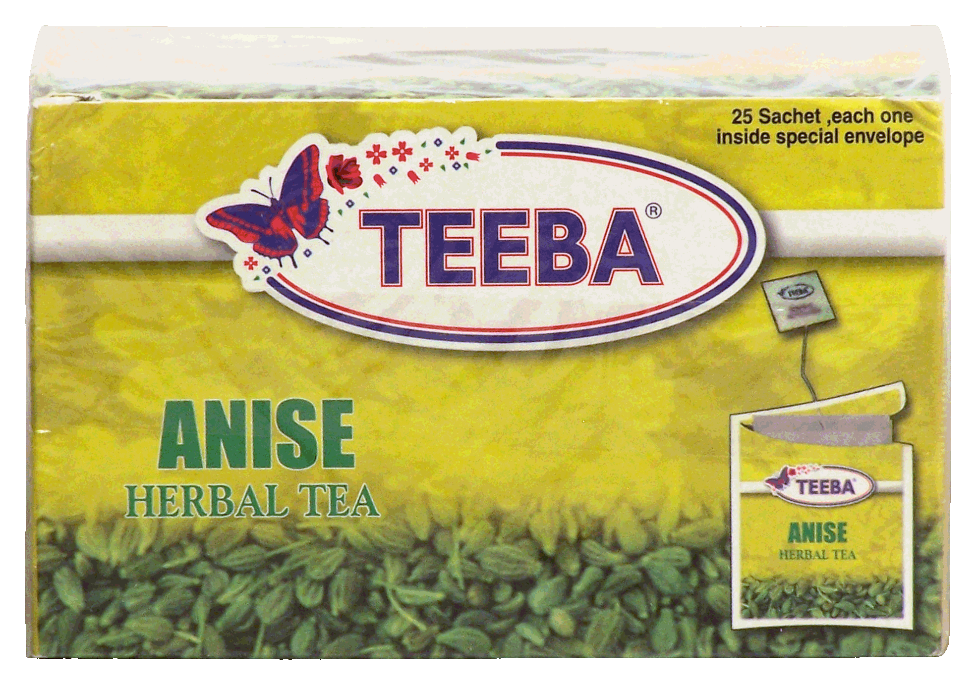 Teeba  anise herbal tea, sachets Full-Size Picture